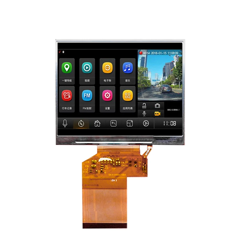 Innolux 3.5 Inch 320×240 Resolution TFT For LQ035NC111 LQ035NC121 For WS-6906 WS 6906 Satellite Finder LCD Display Screen Ppanel