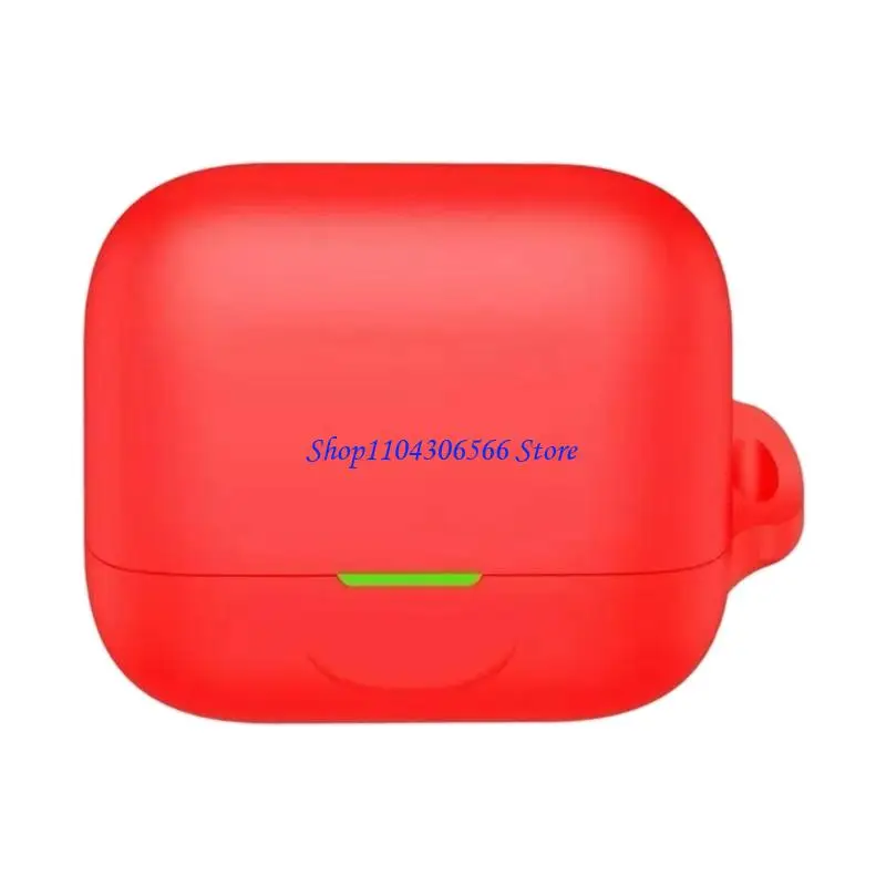02DD Protective Skin Case Compatible for Air Pro4+ Headphones Shockproof Silicone Cover Full Guard Scratch Resistant