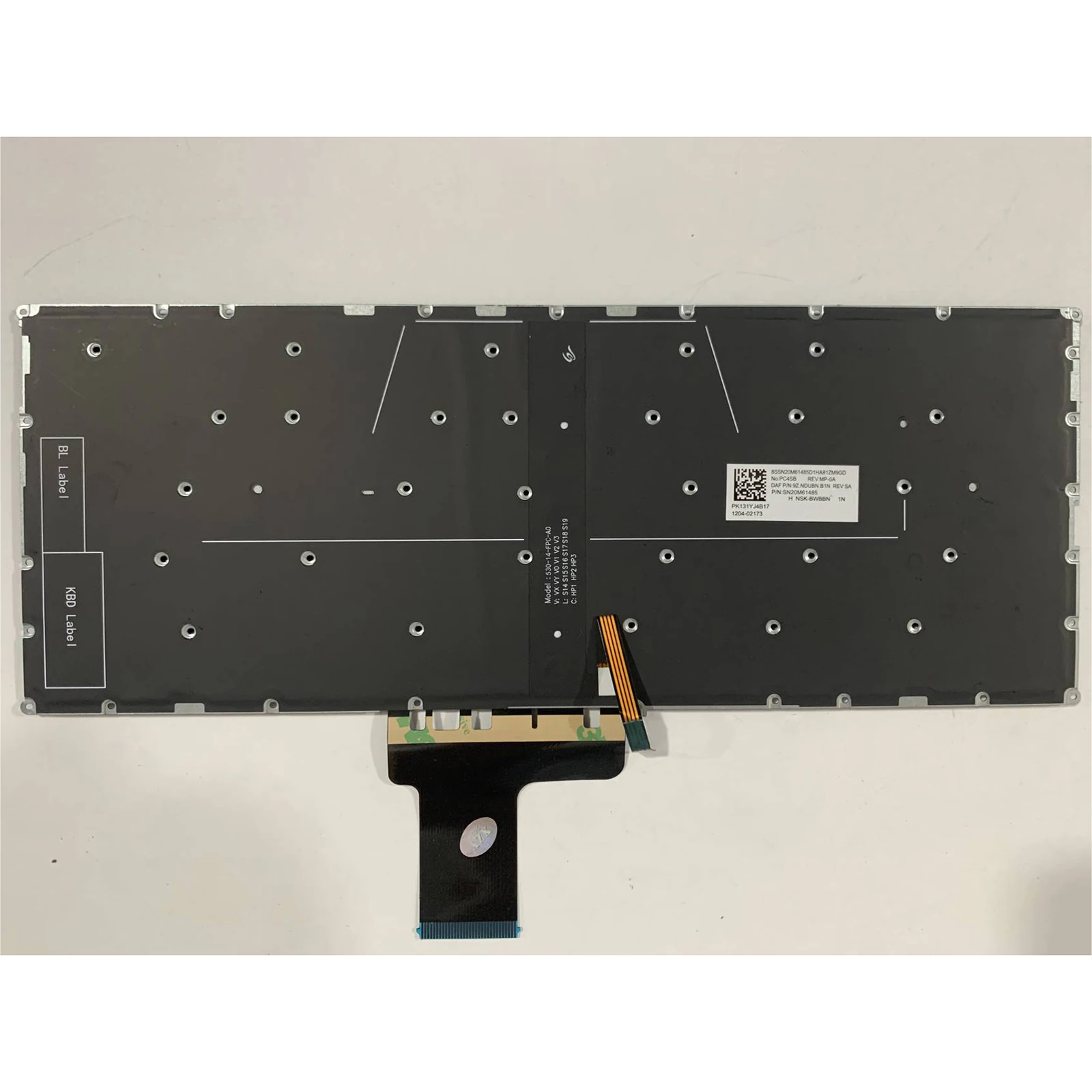 

for Lenovo Ideapad 720S-13IKB 720S-14IKB 320S-13IKB Laptop keyboard US Layout