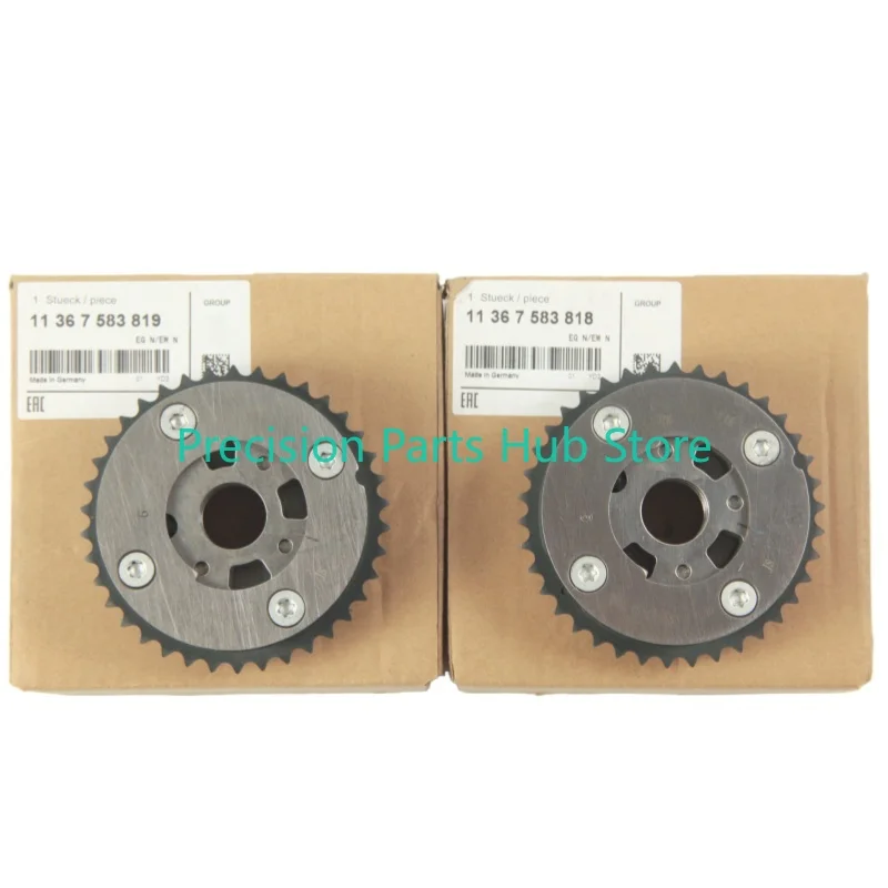 OEM 11367583819 11367583818 1PC Intake / Exhaust VVT Timing Gear Sprocket Phase Regulator For BMW F22 F30 X4 Z4 N20 2.0 N20B20A