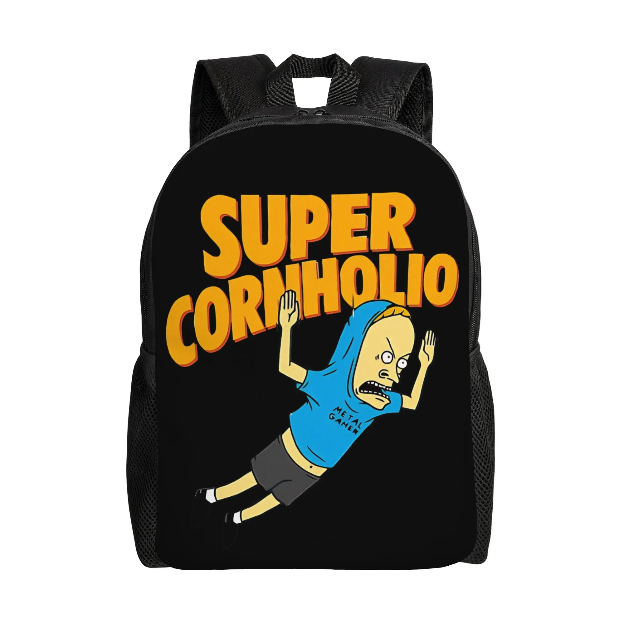 

Рюкзак Cornholio Beavis and Butthead для мужчин и женщин, повседневный студенческий рабочий рюкзак, сумка через плечо для ноутбука, для активного отдыха