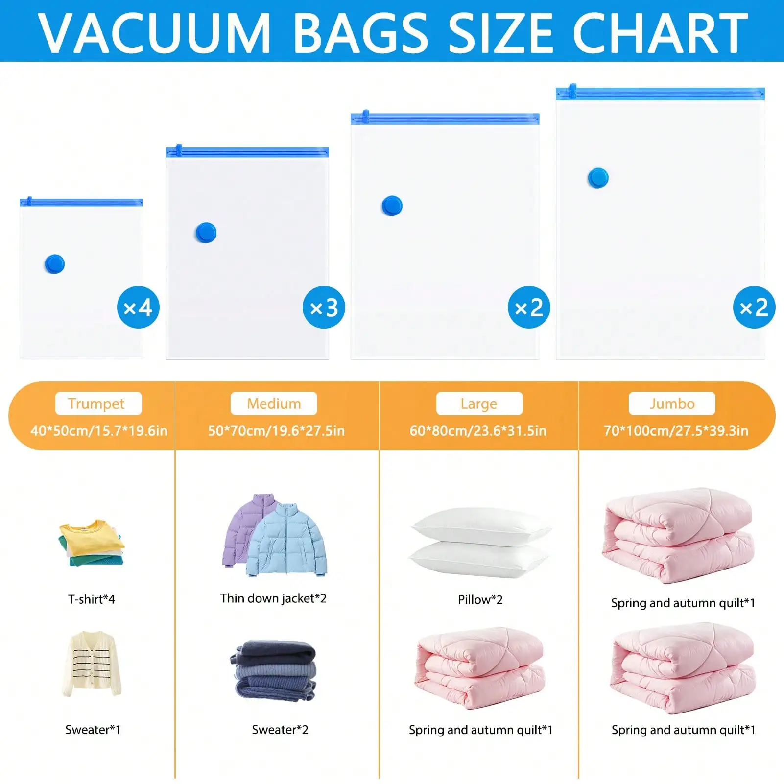 Travel Vacuum Storage Bags 2