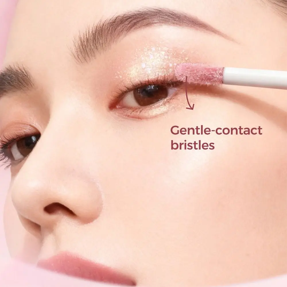 

6 Colors Liquid Eyeshadow Water-Based Shimmer & Metallic Liquid Glitter Highlighter Long Lasting Waterproof