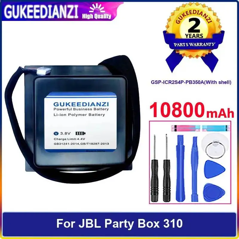 

High Performance Gsp-ICR2S4P-PB350A With Shell Speaker Battery 10800Mah High-Capacity For Jbl Party Box 310
