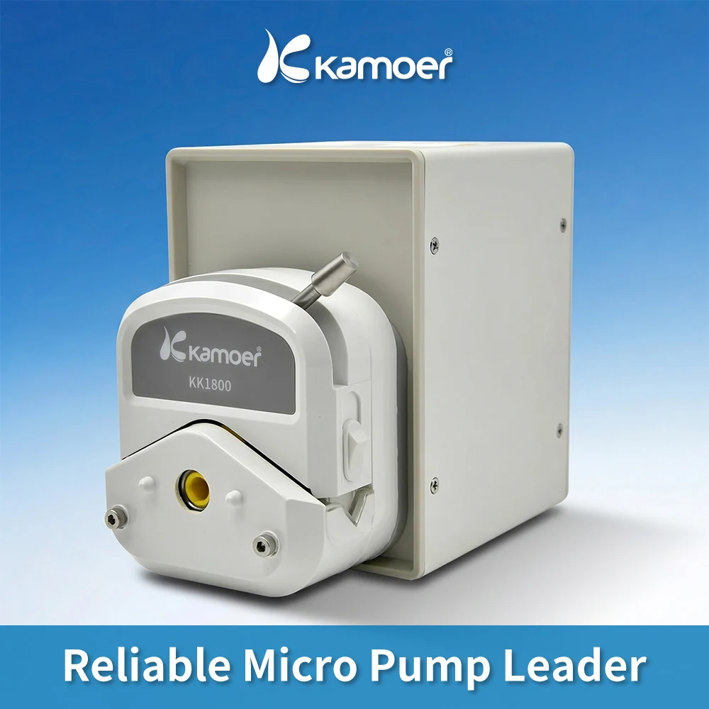 

Kamoer BT300K 1500ml/min Compact Peristaltic Pump with Color Display and Precise Speed Control