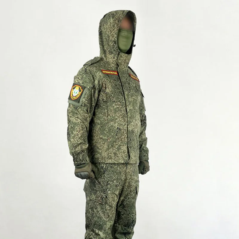 بدلة قتالية للرجال VKBO lv5 EMR بدلة تدريب للصيد في الهواء الطلق ملابس رياضية مقاومة للماء سترة وسراويل مموهة مقاومة للرياح