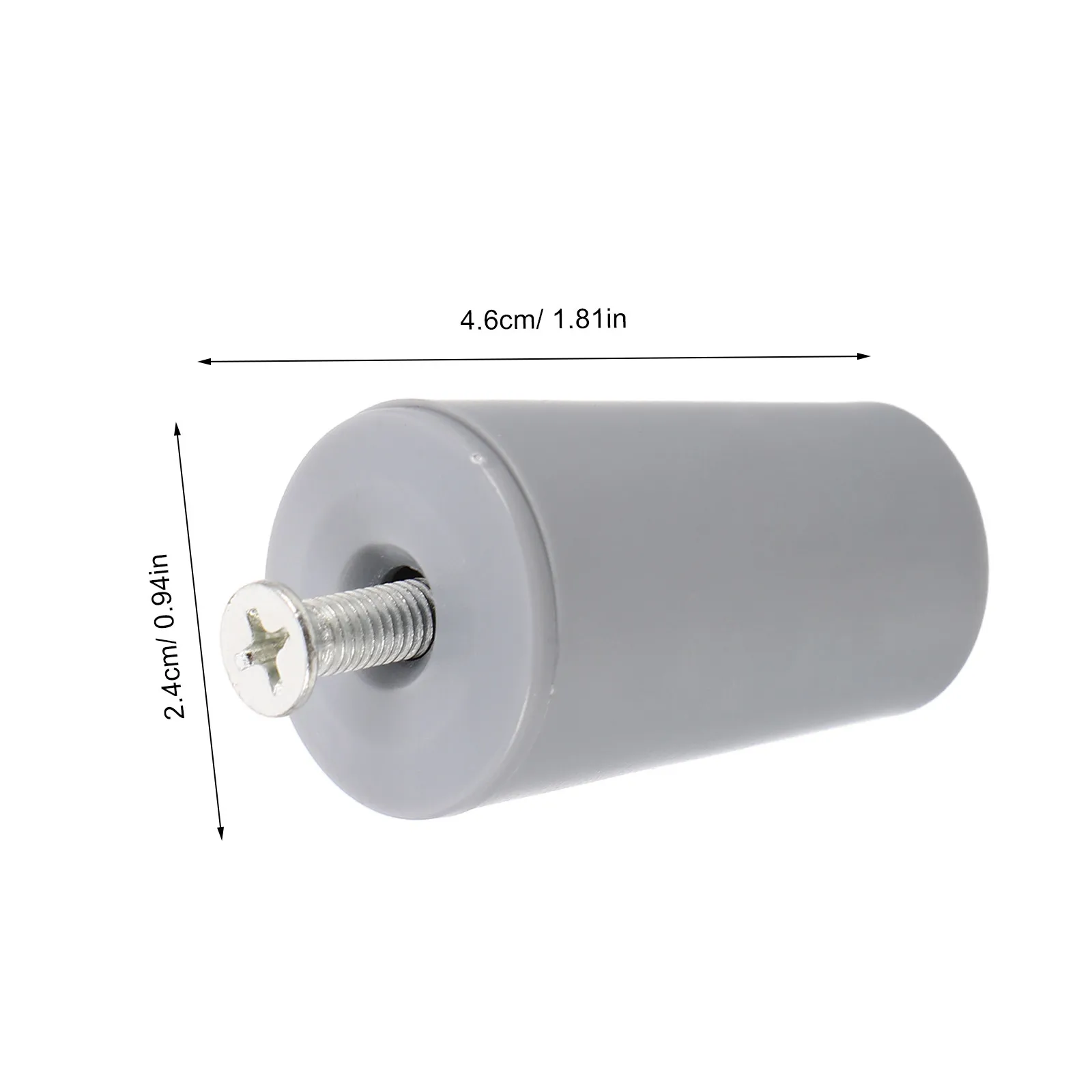 8Pcs Roller Blind Stopper Plastic Roller Shutter Parts Replacement Shutter Stop Fixing Screws Window Blind Repair Accessories