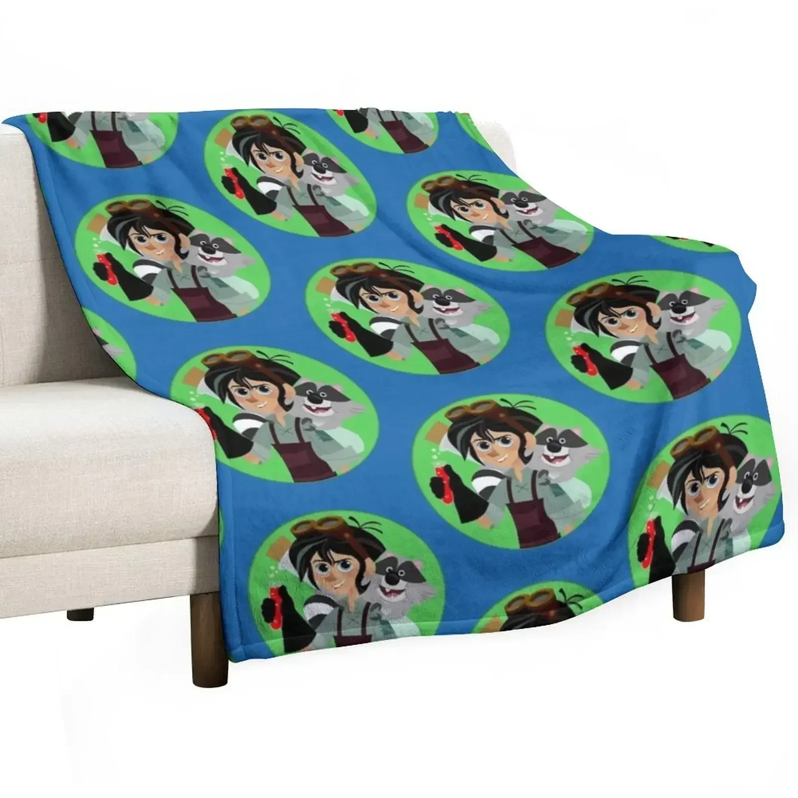 

Varian And Ruddiger Tangled The Series T Throw Blanket Soft Home Decor Blanket for Couch Bedroom
