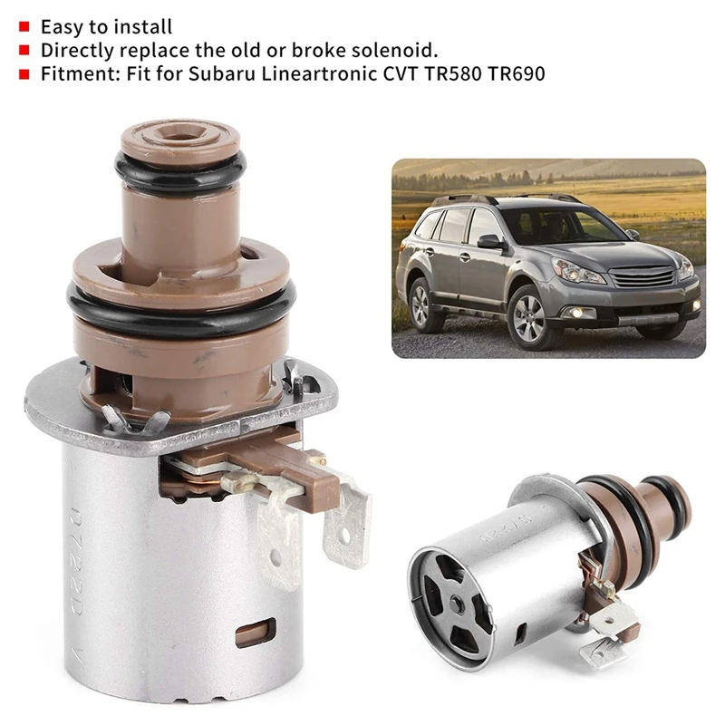 TR580 TR690 Torque Converter Lock Up TCC Solenoid For Subaru Lineartronic CVT 31825AA050 31825AA051 31825AA052