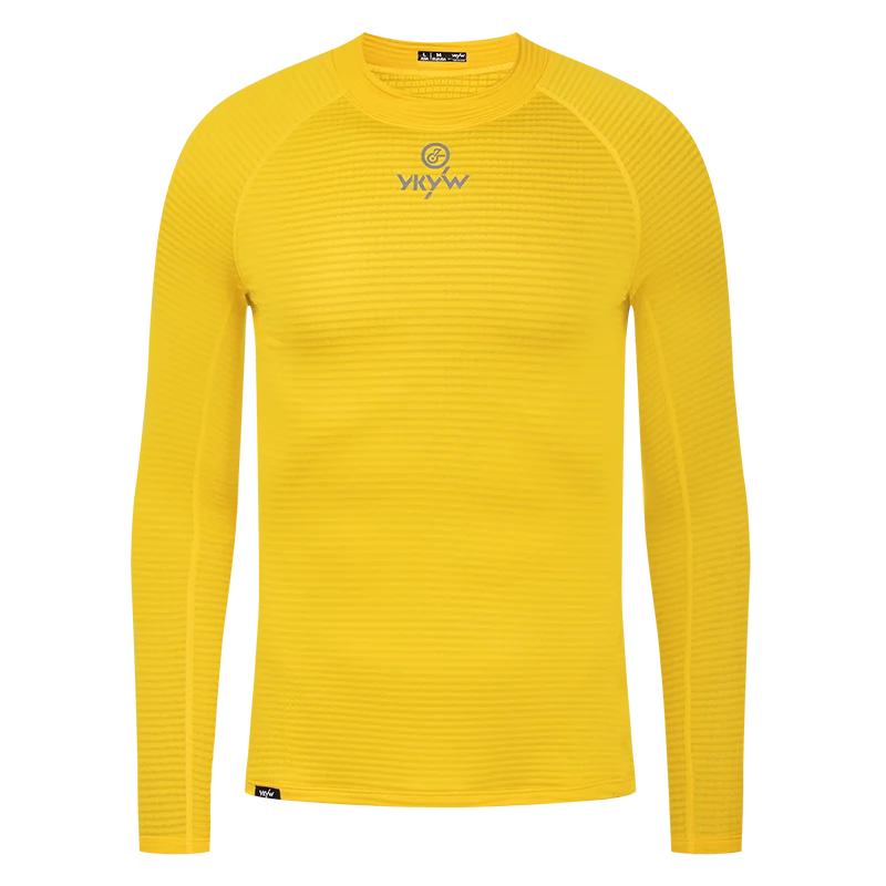YKYWBIKE YKYW Winter Herren Radfahren Langarm Basisschicht 0 ° C2025, Thermo-Fleece, Fahrradunterwäsche, MTB, Rennrad, Hemd, Basis, Unterhemd 4