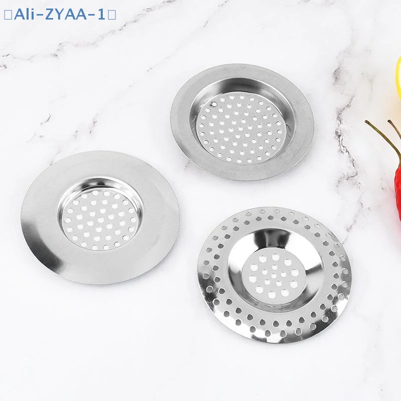 【ZYAA-1】2pcs Stainless Steel Sink Strainer Plug, Multifunction Drain Cover Filter For Home Essentials, Bathroom Tools