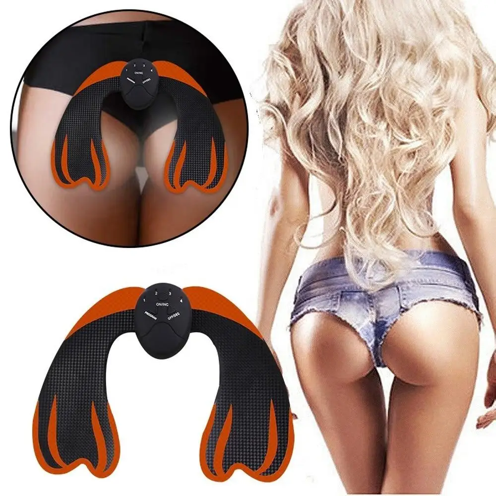 Electric Muscle Stimulator EMS Buttocks Hip Trainer Abdominal ABS Stimulator Fitness Body Slimming Massager