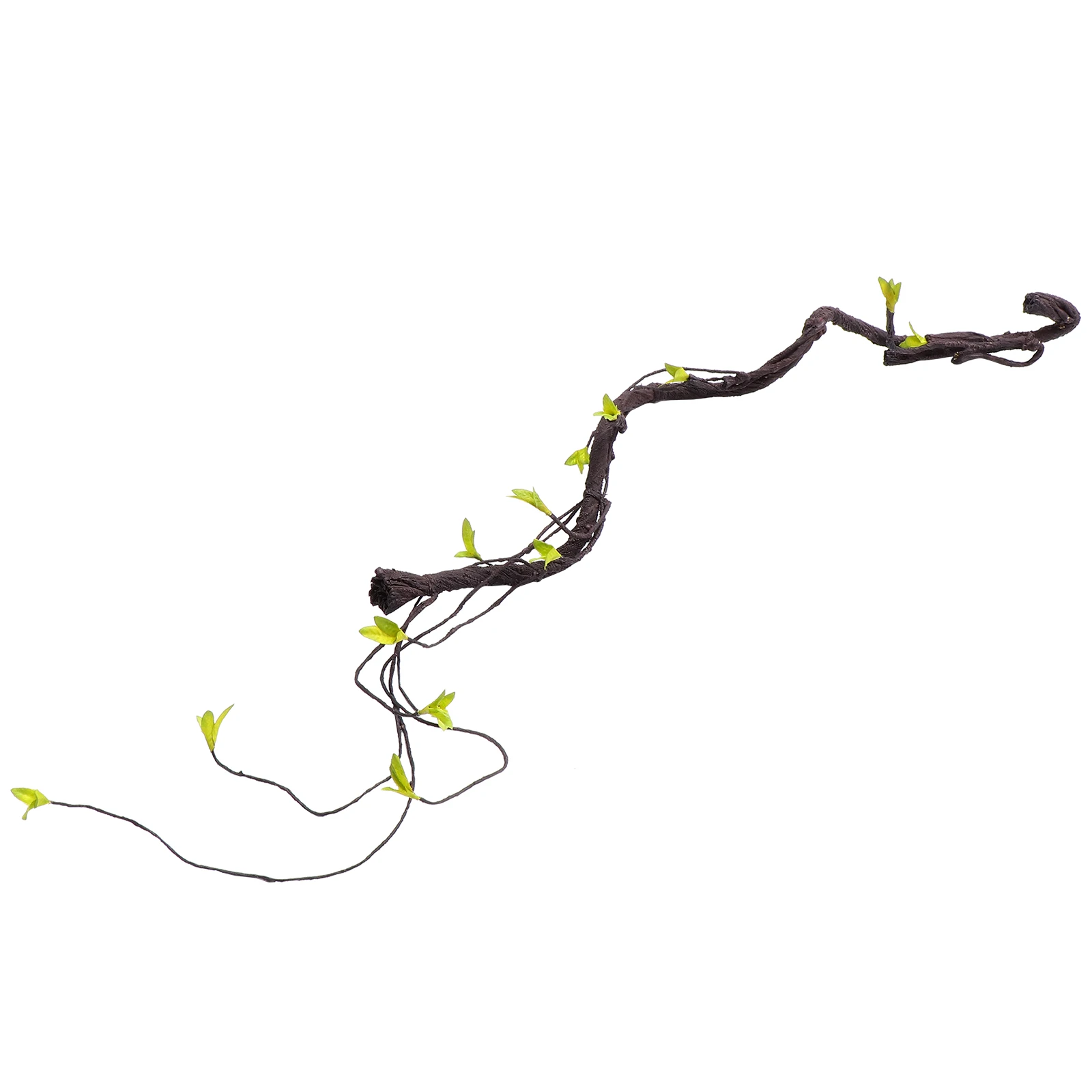 

Artificial Rattan Reptile Plants Plastic Vines Habitat Decor Climbing Simulation Container Pet Box Landscape Eco Friendly