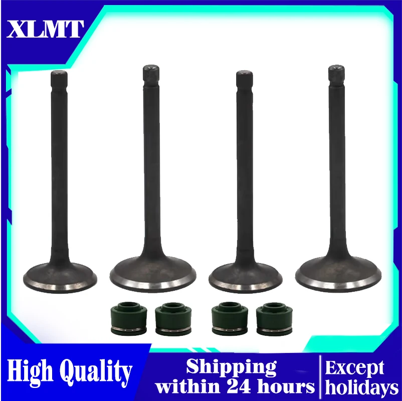 

Motorcycle Intake Exhaust Valve Stem Kit for Yamaha SRV250 Renaissa XV250 Virago XV125 Route V-Star XVS250 Drag Star YFA-1 YFM80