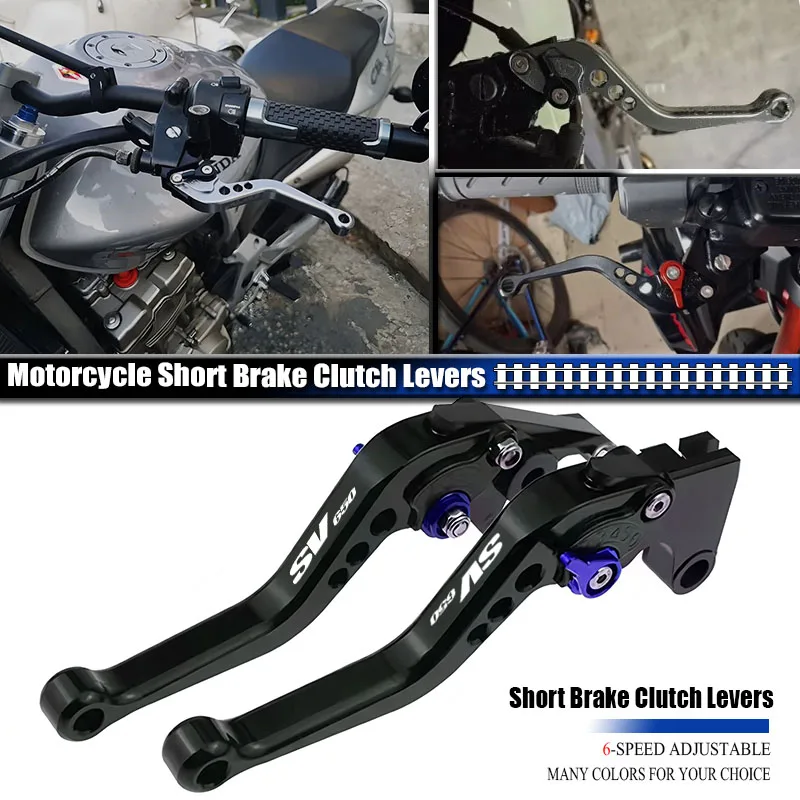 Fit For SV650 SV 650 SV650S 1999 2000 2001 2002 2003 2004 Motorcycle Short Brake Clutch Levers