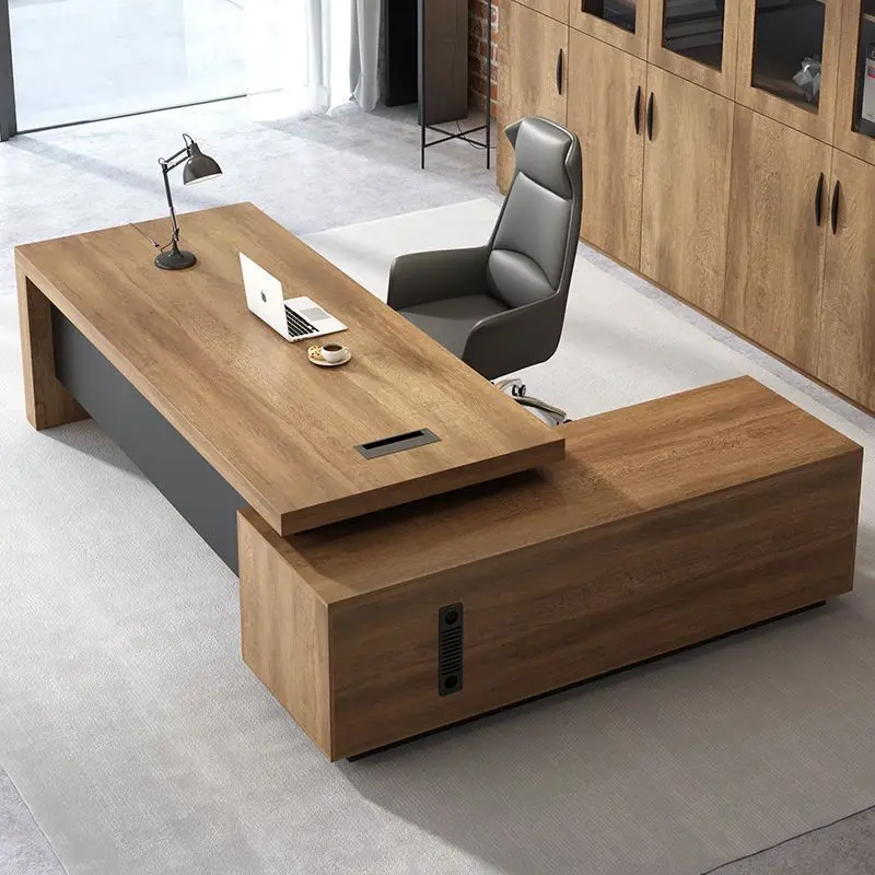 Z Office boss desk, simple and modern class desk manager supervisor desk