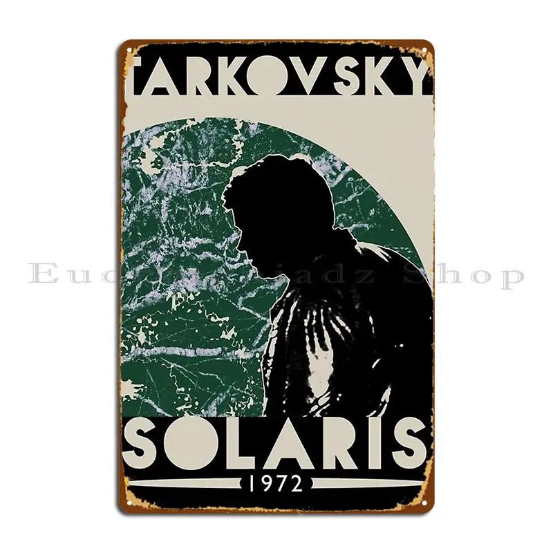 Solaris Movie Metal Plaque Poster Create Club Wall Plaque Wall Decor Designs Tin Sign Poster