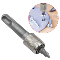 SDS Socket Adapter 1/4 Hex Shank Screwdriver Holder Drill Bits Adapter Converter Magnetic Sds Kit For Hammer Drill