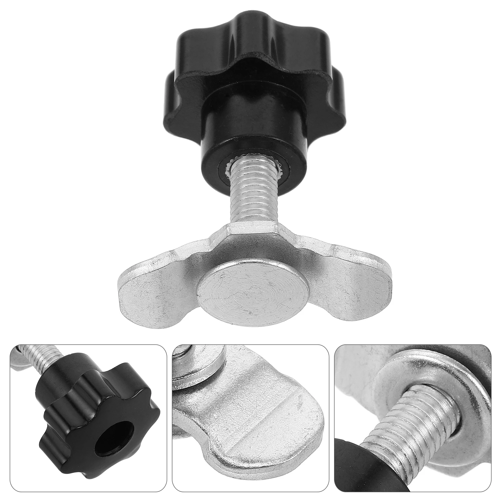 

Adjustable Fixed Track Nut Handle Screw Clamping Grip Knob Plastic Rv Accessories Lightweight Easy Install T-Track Bolts Camper