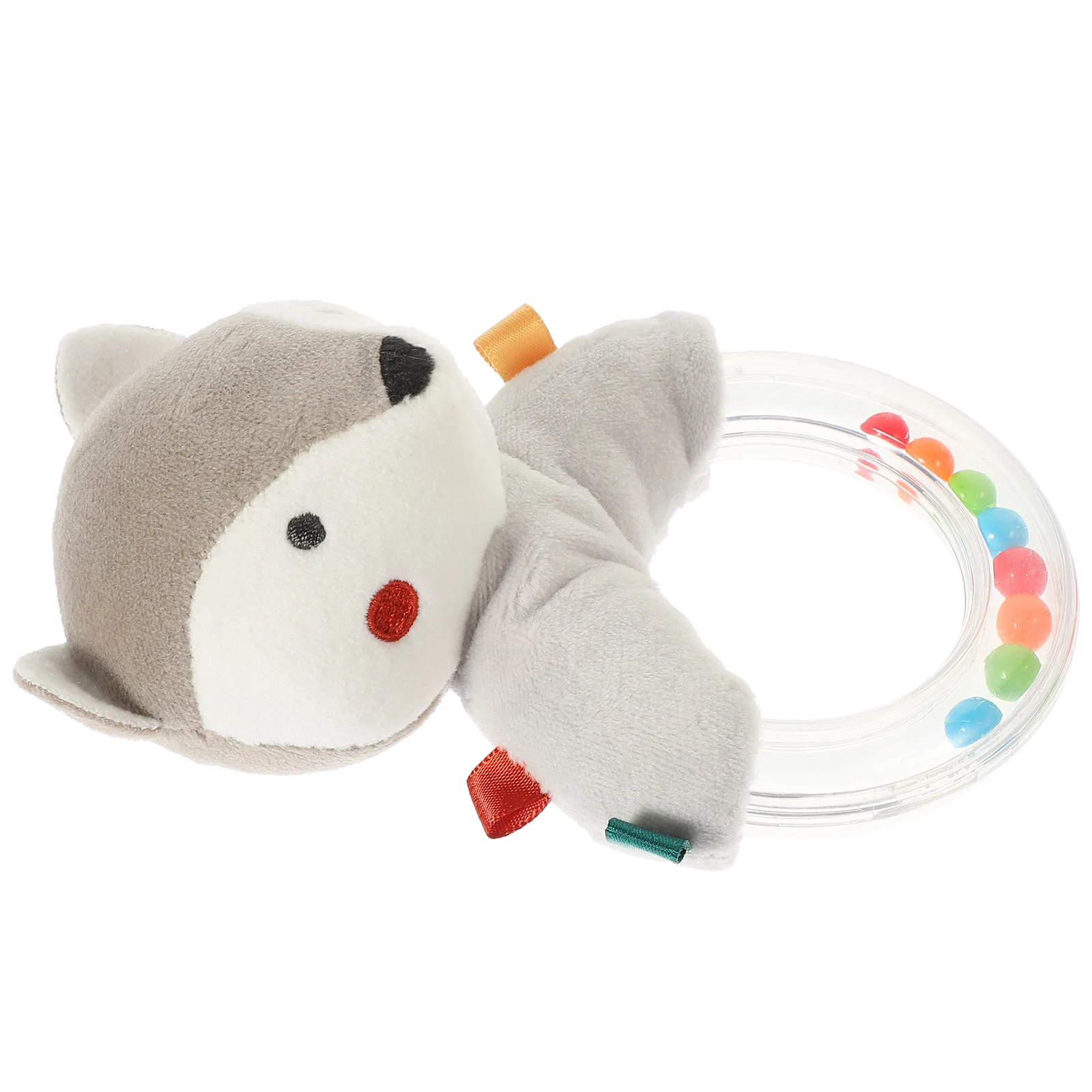 

Baby Hand Hoop Bell for Infant Cute Animal Ring Grasping Plush Fabrics