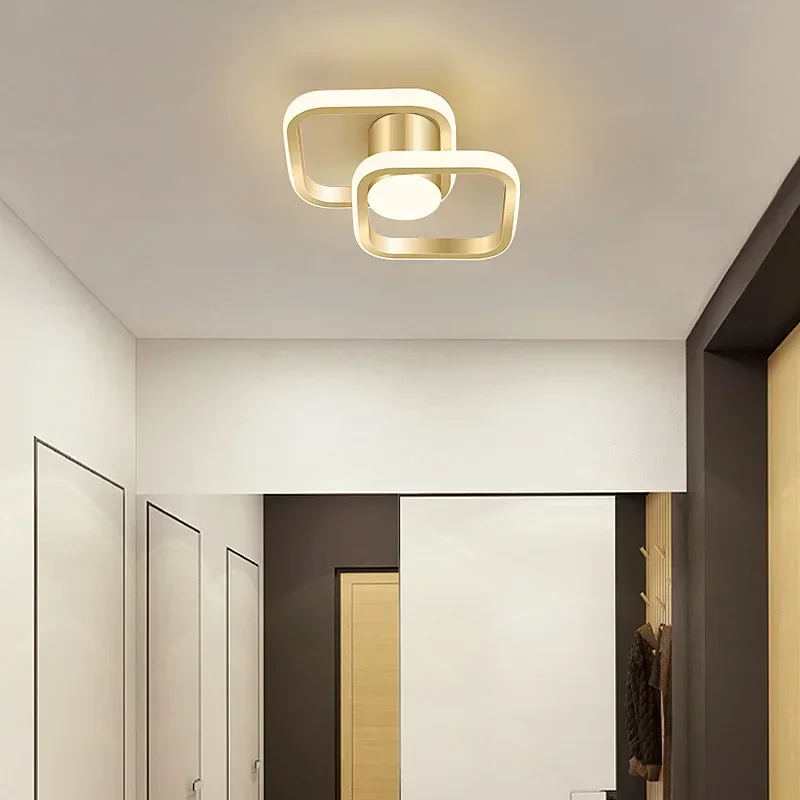 Imagem -03 - Modernas Lâmpadas de Teto Led para Corredor Sala Corredor Varanda Quarto Luz Decoração de Casa Iluminação Interior