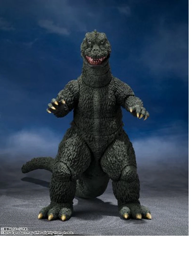 IN STOCK  Bandai Original  SHM  EARTH ATTACK COMMAND GODZILLA VS. GAIGANG Figure Assembly Model Toys