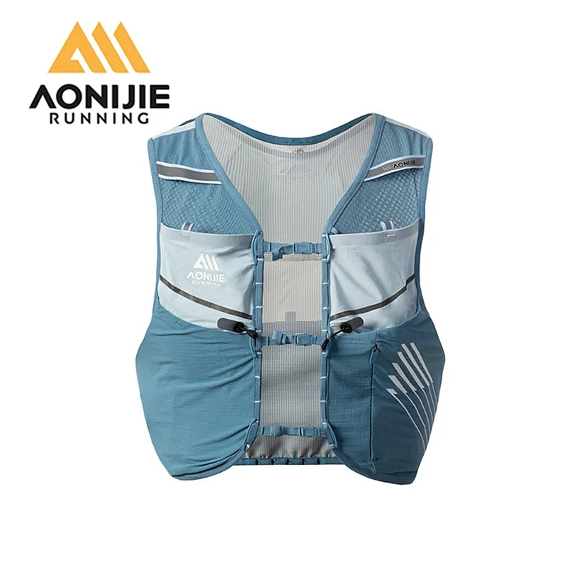 Aonijie 5L C9116 Running Hydration Vest Backpack with Poles Pouch Lightweight Hydration Backpack for Trail Run Marathon