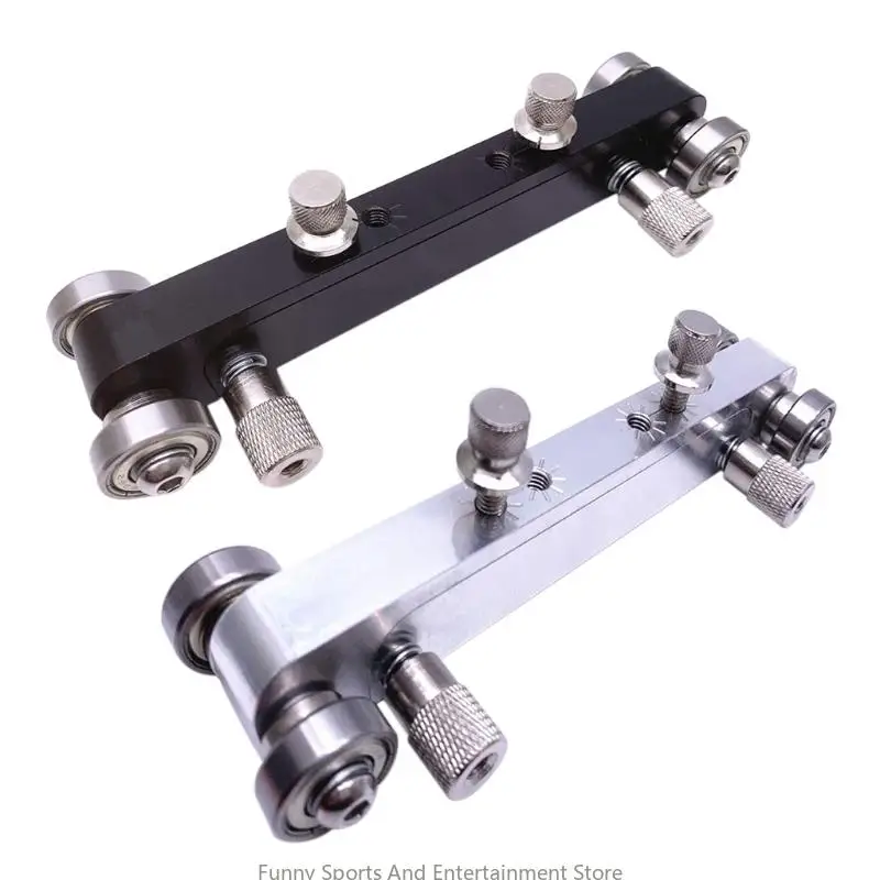 

C4DE Aluminum Alloy High Strength Guitar Bridge Saddle Grinding Luthier Tool, Adjustable Durable Guitar Nut Sander for Bass