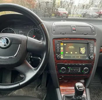Autorádio pro Škoda Octavia Mk2 A5 2004 2005 2006 2007 2008 2009 2010 2011 2012 2013 2014 Carplay multimediální přehrávač GPS obrazovka 10 nejlepší prodej multimédia Škoda Octavia MK2 - №8