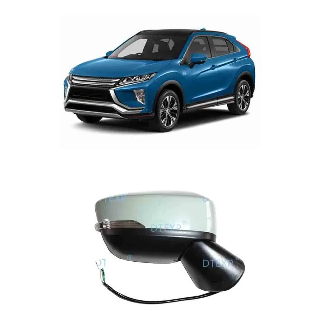 1 Stück, ohne Lackierung, Seitenspiegel für Eclipse Cross, keine Hitze, 2017–2019, 5-Draht-Rückglas,