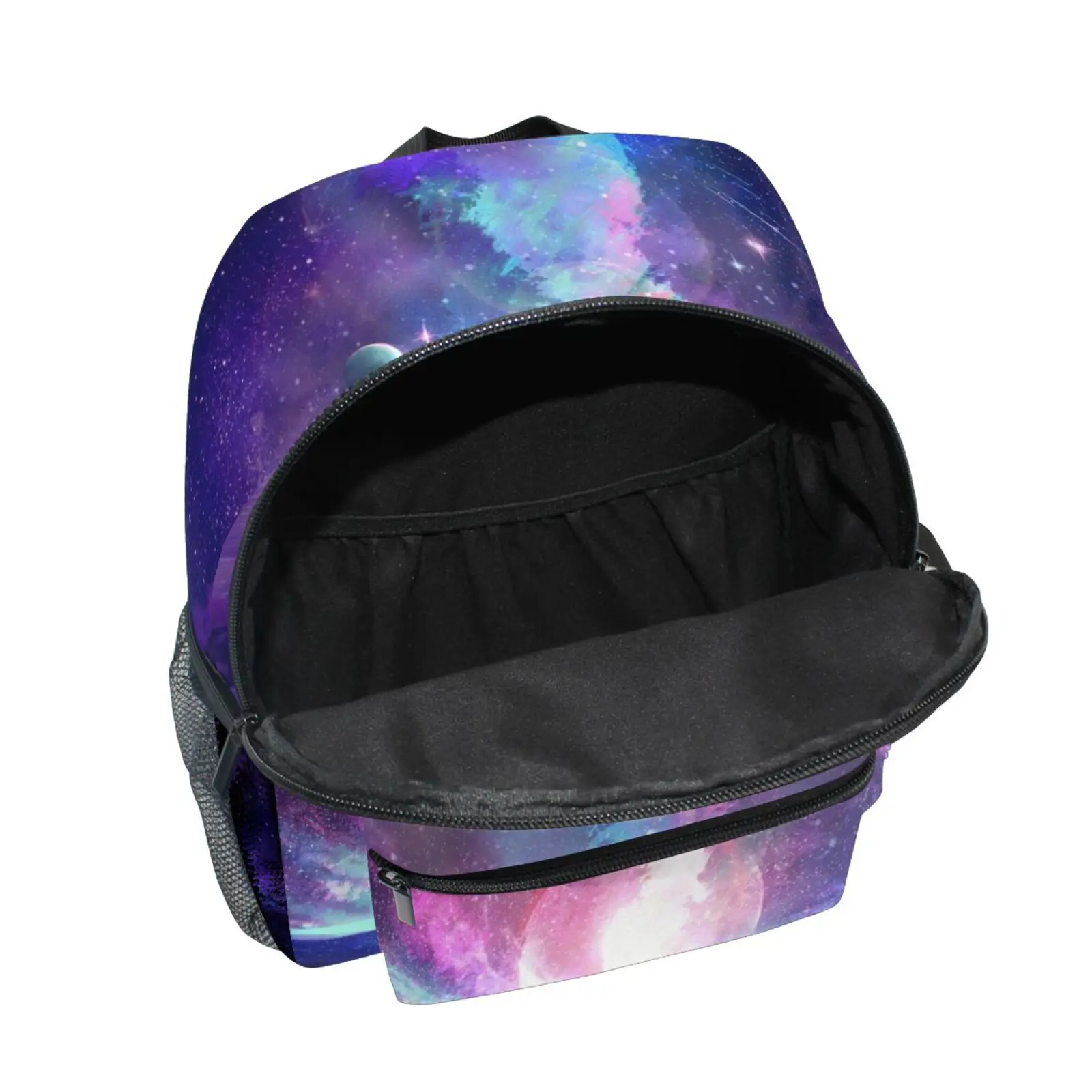 Crianças Galaxy Design pré-escolar, mochila infantil, mochila infantil, criança, menino, meninas, novo, 3-8 anos de idade