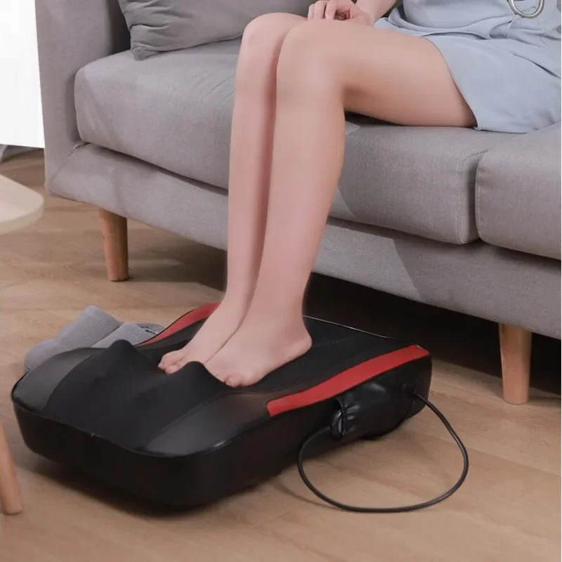 Electric Massage Cushion for Lumbar, Neck, and Shoulder, Multi-Directional Kneading, Full Body Massager Pad, Home and Office.