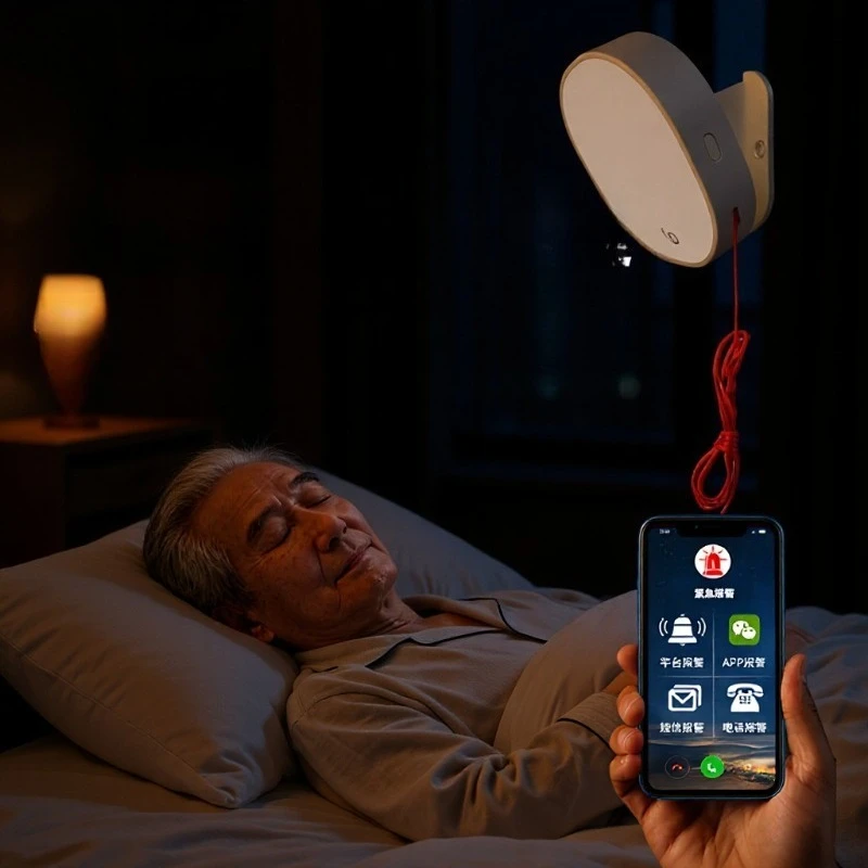 60G radar millimeter wave smart wifi/4G home elderly vital signs detector, sleep alarm