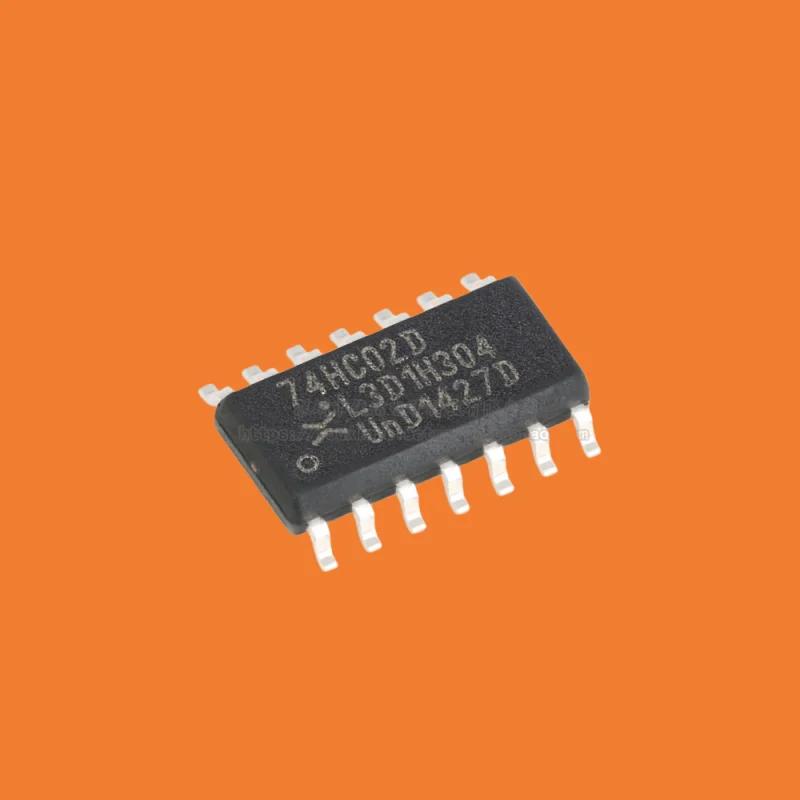 20pcs/original genuine 74HC02D, 653 SOIC-14 four-way 2-input or non gate SMT logic chip