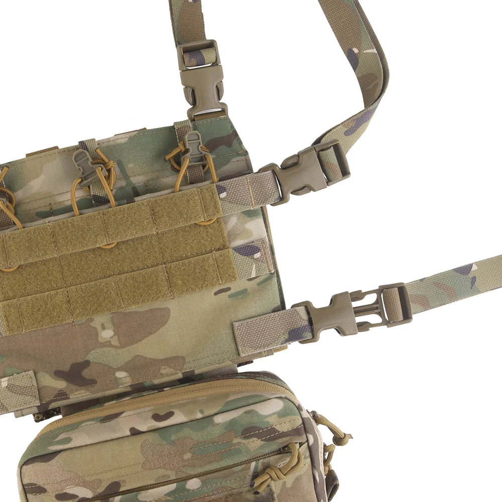 Tactical Chest Rig R Serie Aanvalsgevechtsjachtvest Met 5.56 Magazine Pouch Quick Release Paintball Airsoft Chest Rigs Gear