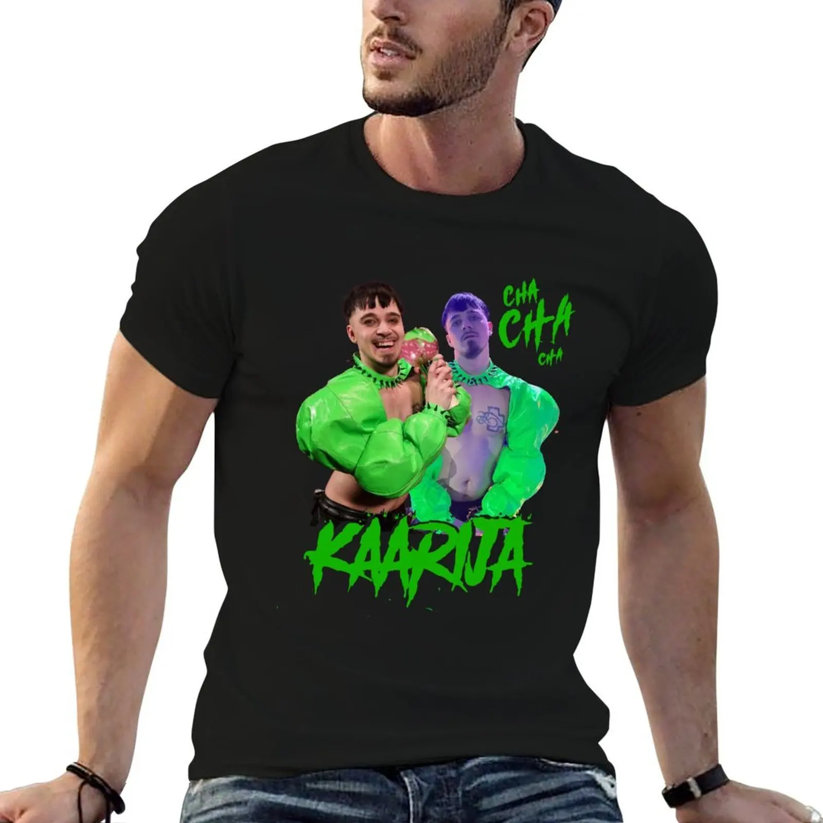 

Kaarija - Krij Cha Cha Cha 2023 T-Shirt man t shirt cotton funny t shirts dark humor T-Shirt