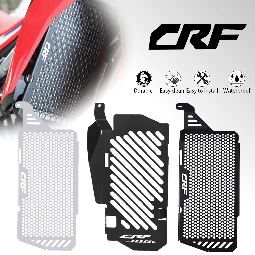 

For HONDA CRF300L CRF300 CRF 300 L 300L 2021-2023 2024 2025 Motorcycle Radiator Protective Cover Grille Grill Guard Protecter