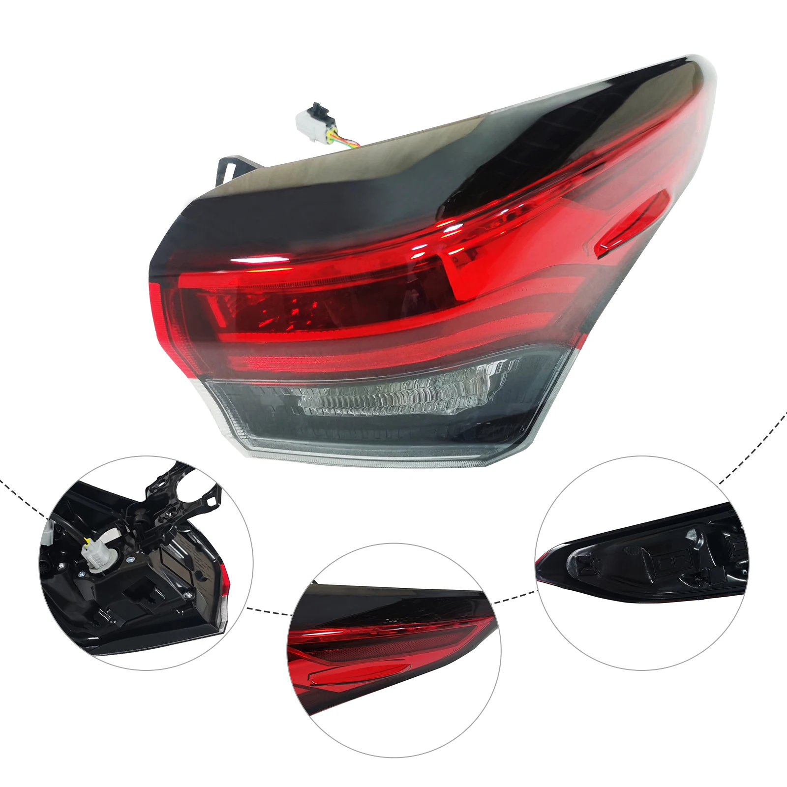 

For Toyota Highlander 2020 2021 2022 Left Side OR Right Side Rear Lamp Outer Tail Light Brake 815500E230, TO2805156, 81550-0E230