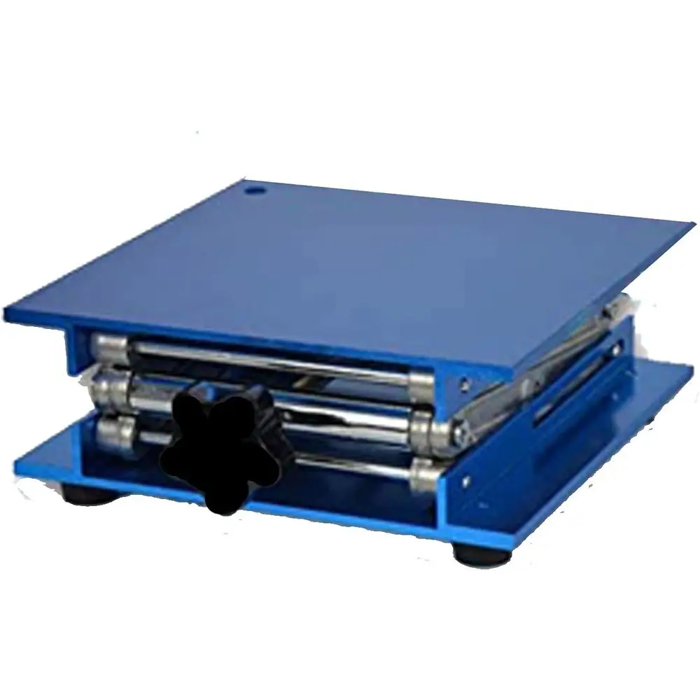 

SUCOHANS Lab Jack Stand Table Lit LaboraLit Table Aluminium Oxide Lab Stand Liter Scientiic Scissor Liting Jack Platorm (8"X8")