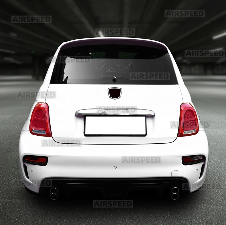 ABS-Aufkleber für die Rückleuchten von Abarth 595 695 595C 695C und Fiat 500 500C, passend für die Modelle 2016, 2017, 2018, 2019, 2020, 2021, 2022, 2023, 2024, 1 Paar. – Detail 13