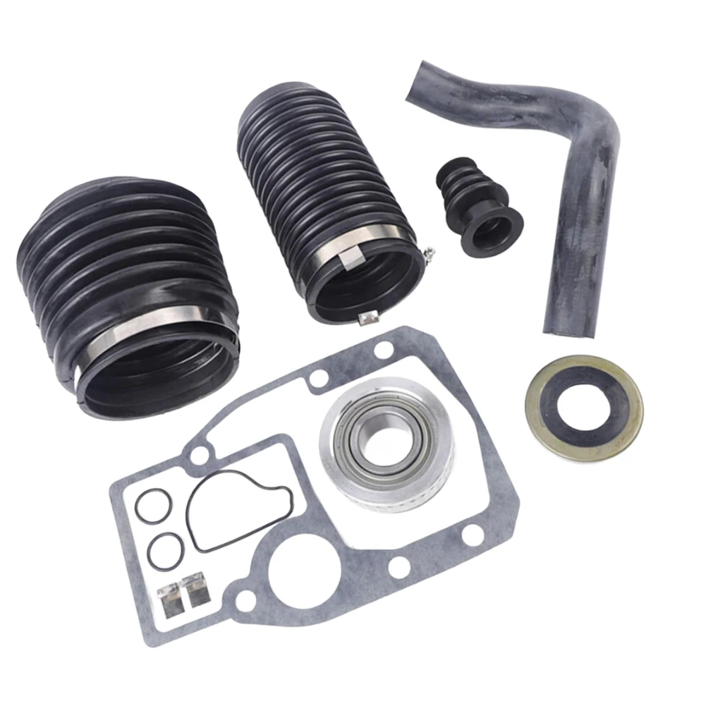 

Outdrive Gasket Set Bellows Kit Replacement Marine Parts Replacement Exhaust Bellows With Clamp Outdrive Gasket Replacement Kit