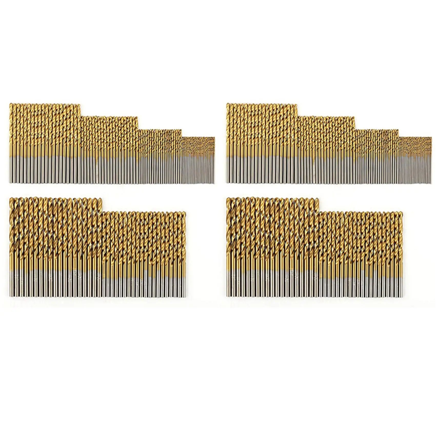 

SDFC-240 Pcs Titanium Drill Bit Set HSS Drill Bits For Metal, Steel, Wood, Plastic, Copper, Aluminum Alloy, 1Mm To 3.5Mm