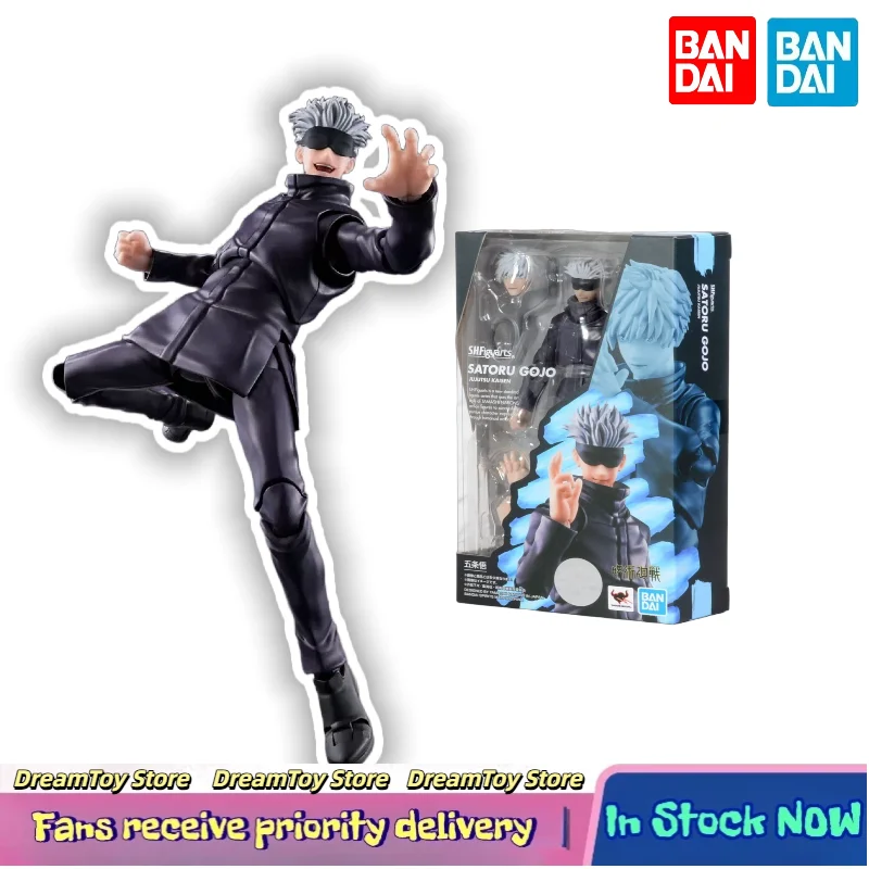 

【In Stock】Bandai SHF Spell Battle: Gojo Satoru Special Grade Spell Master Action Dolls Animation Model Toys Collection Gifts