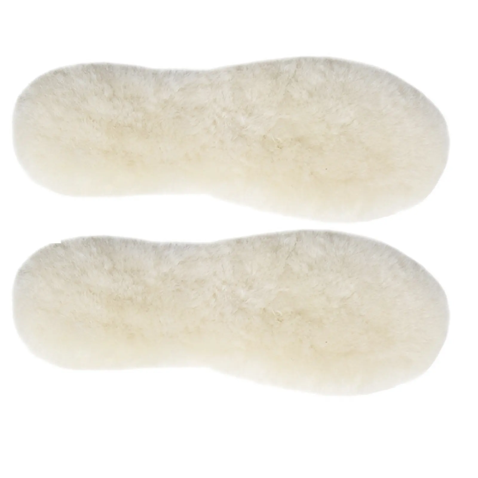 

1Pair Warm Wool Felt Insoles Thickened Ventilated Non-Slip Insoles for All Shoes Winter Boot Sneaker Retention