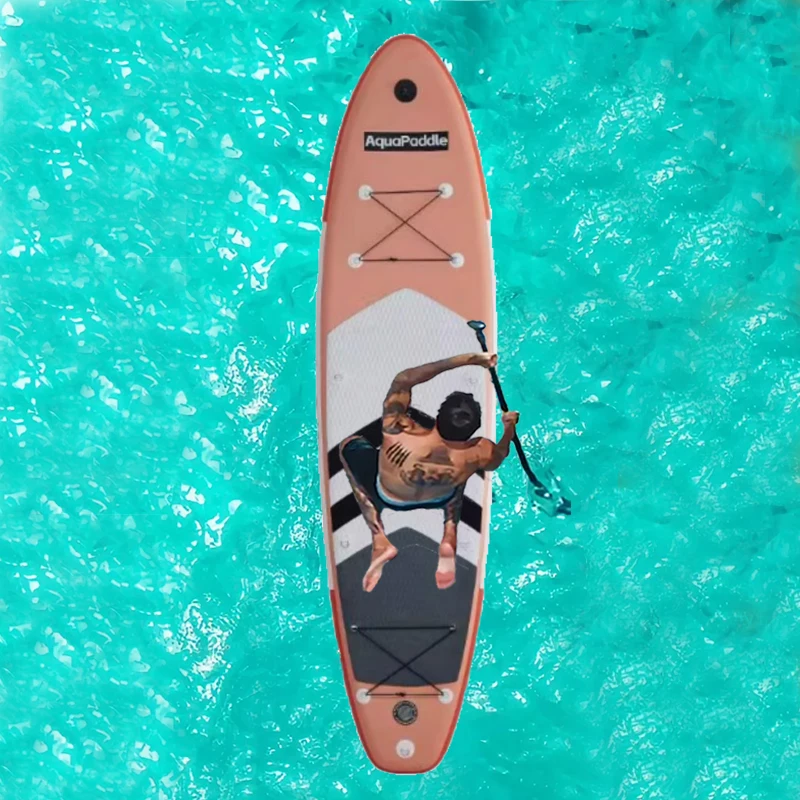 

Ultra Stable Heavy Duty Portable Inflatable SUP Board Stand up Surfboard Kayak for River Lake Recreation