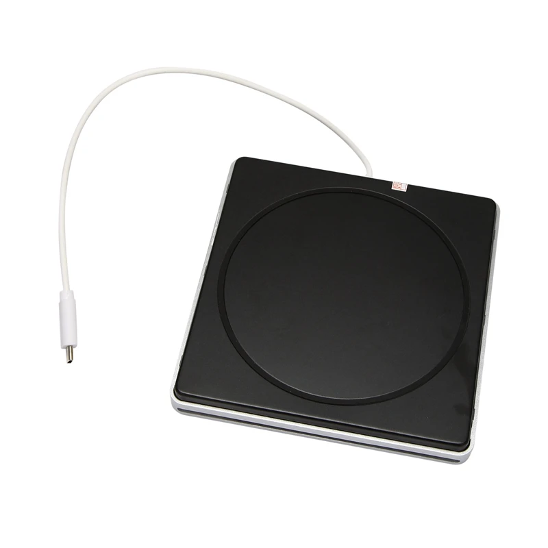 AT14 USB-C Superdrive DVD CD Drive External Rewriter Type-C Burner Laptop DVD Drive Support Windows8/7/Vista/Mac OSX