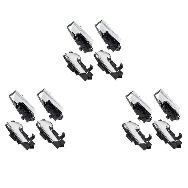 

12 PCS Interior Door Handle For Chevrolet Aveo 2007-2011 Aveo5 2009-2011 Pontiac G3 2009 96462710 Car Styling