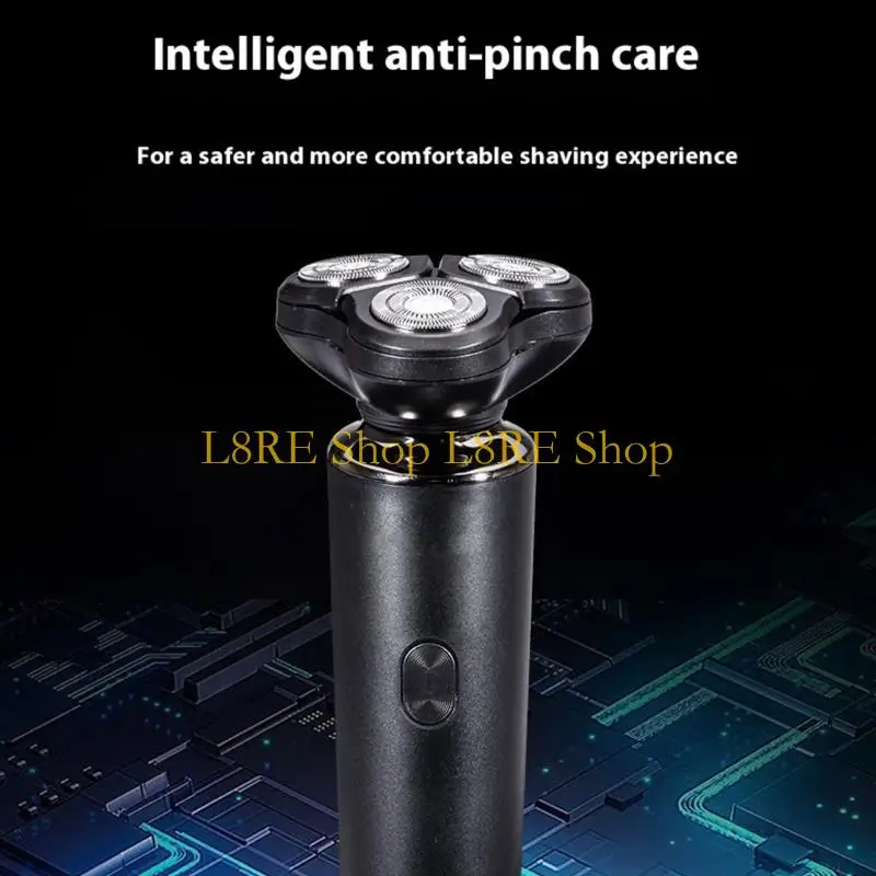 L8RE Convenient Use Men Portable Electric Shaver Electric Shaving Device Suitable for Men Seeking Precisions and Comfort