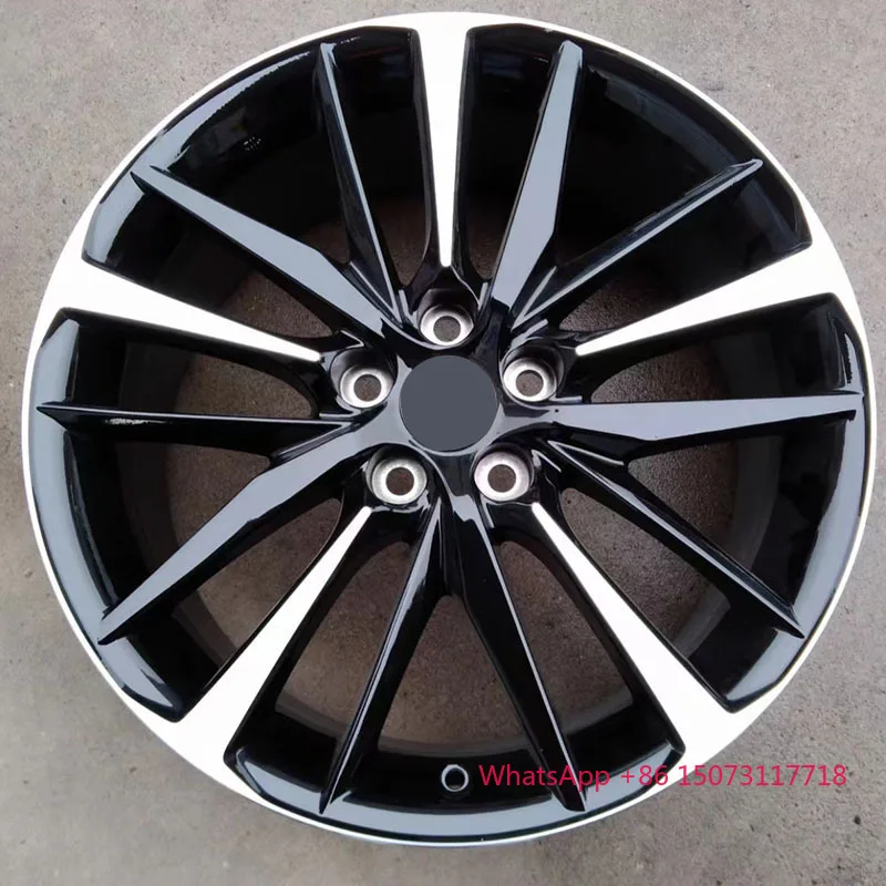 

New 19 Inch 8J Aluminium Alloy Wheels for for 5x114.3 ET50 Black Finish
