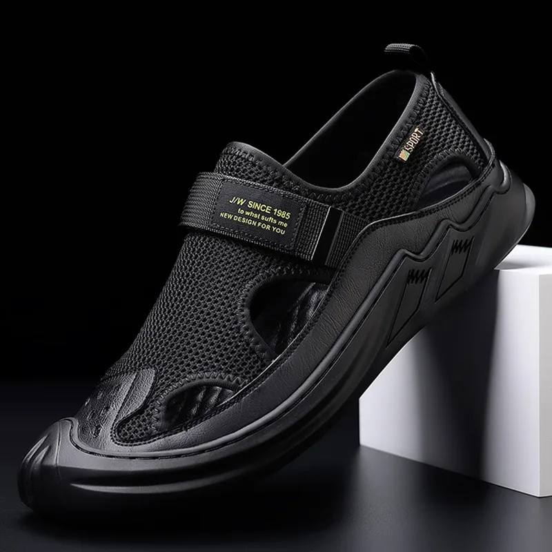 Summer Men's Sandals Fashion Outdoor Non Slip Platform Beach Slippers Breathable Casual Shoes for Men Fashion Designer Sandalias